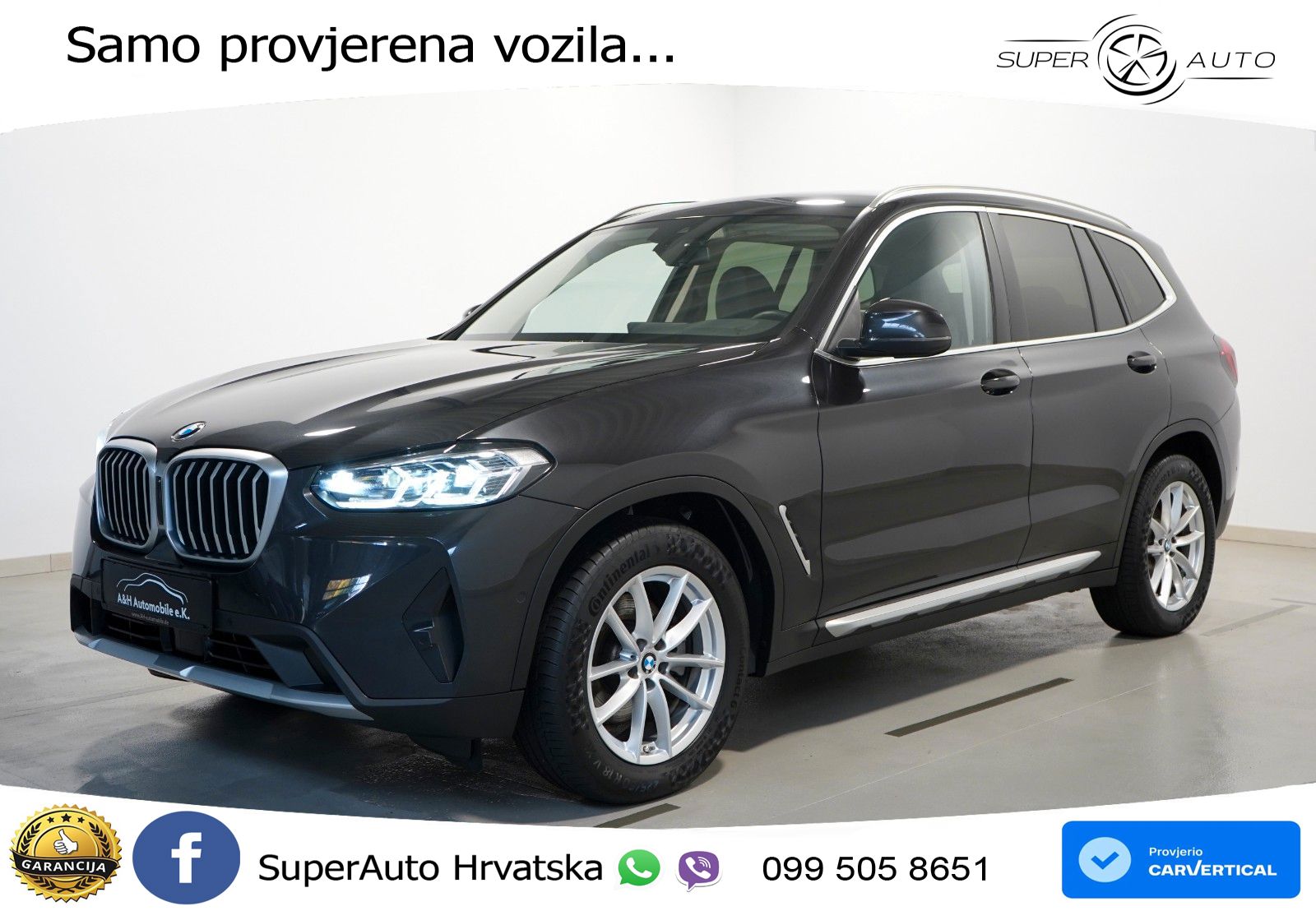 BMW X3 20d xDrive Steptronic LED+GR SJED+ACC