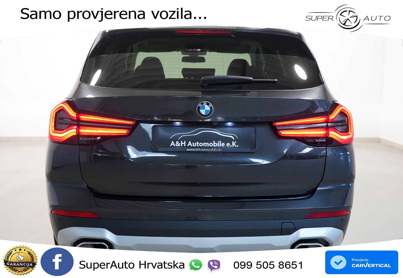 BMW X3 20d xDrive Steptronic LED+GR SJED+ACC