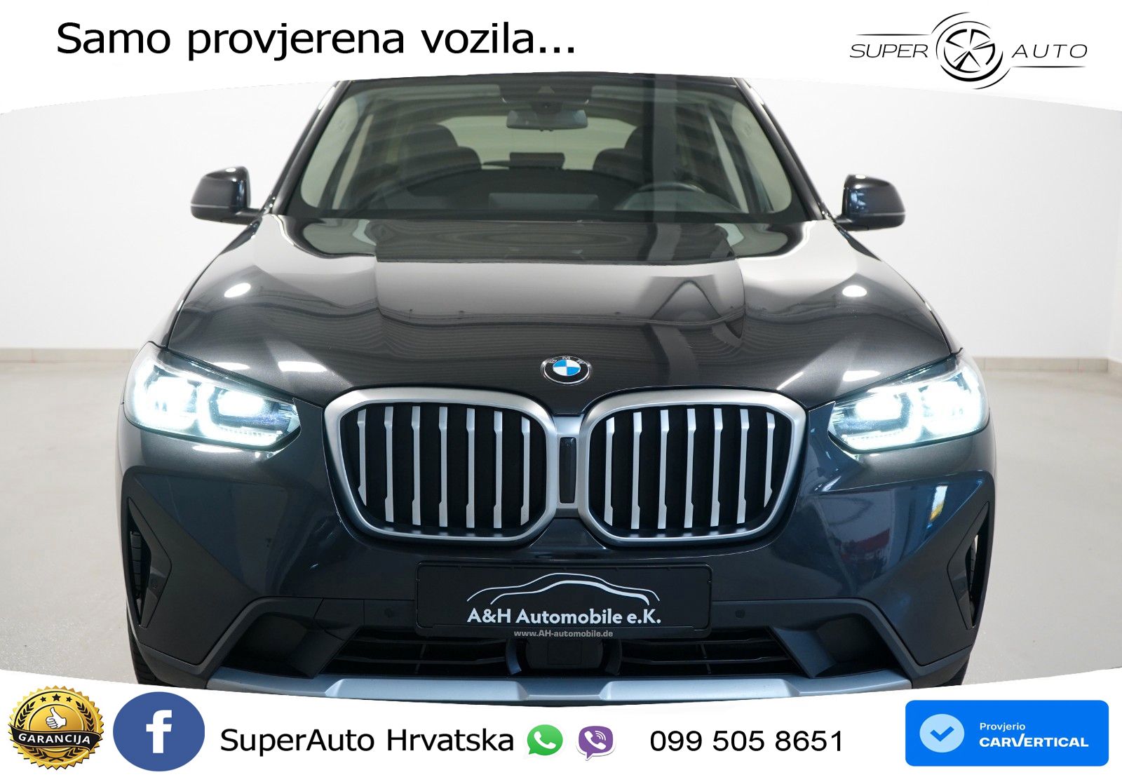 BMW X3 20d xDrive Steptronic LED+GR SJED+ACC