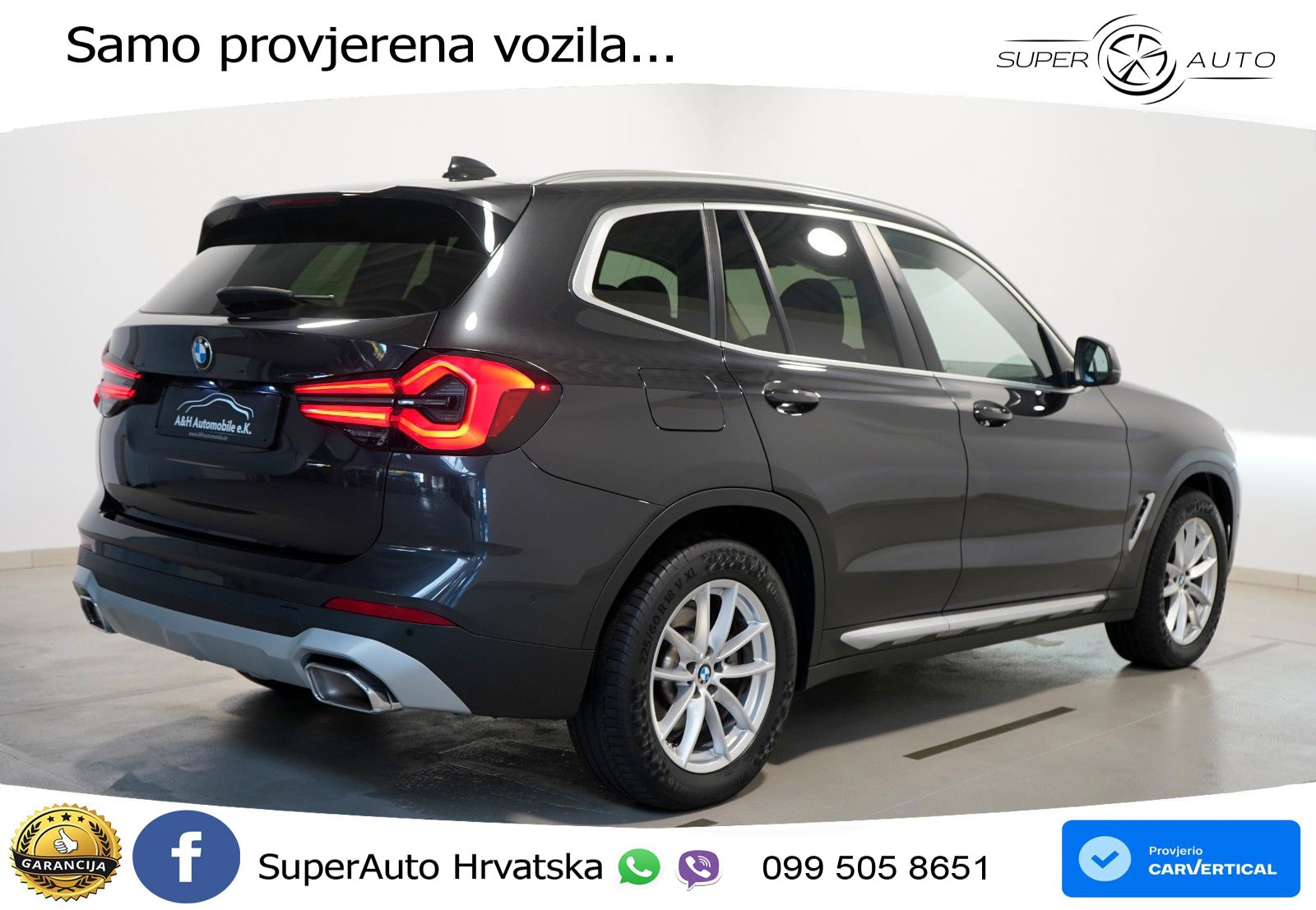 BMW X3 20d xDrive Steptronic LED+GR SJED+ACC