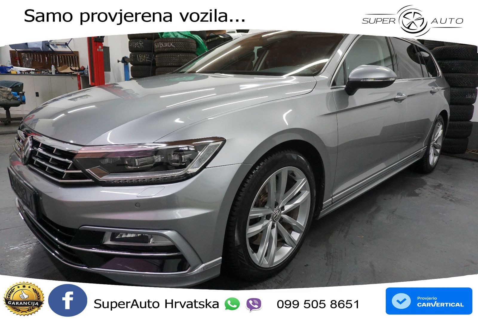 Volkswagen Passat Variant 2.0 TSI (272 KS) 4MOTION DSG R-Line LED+GR SJED+ACC