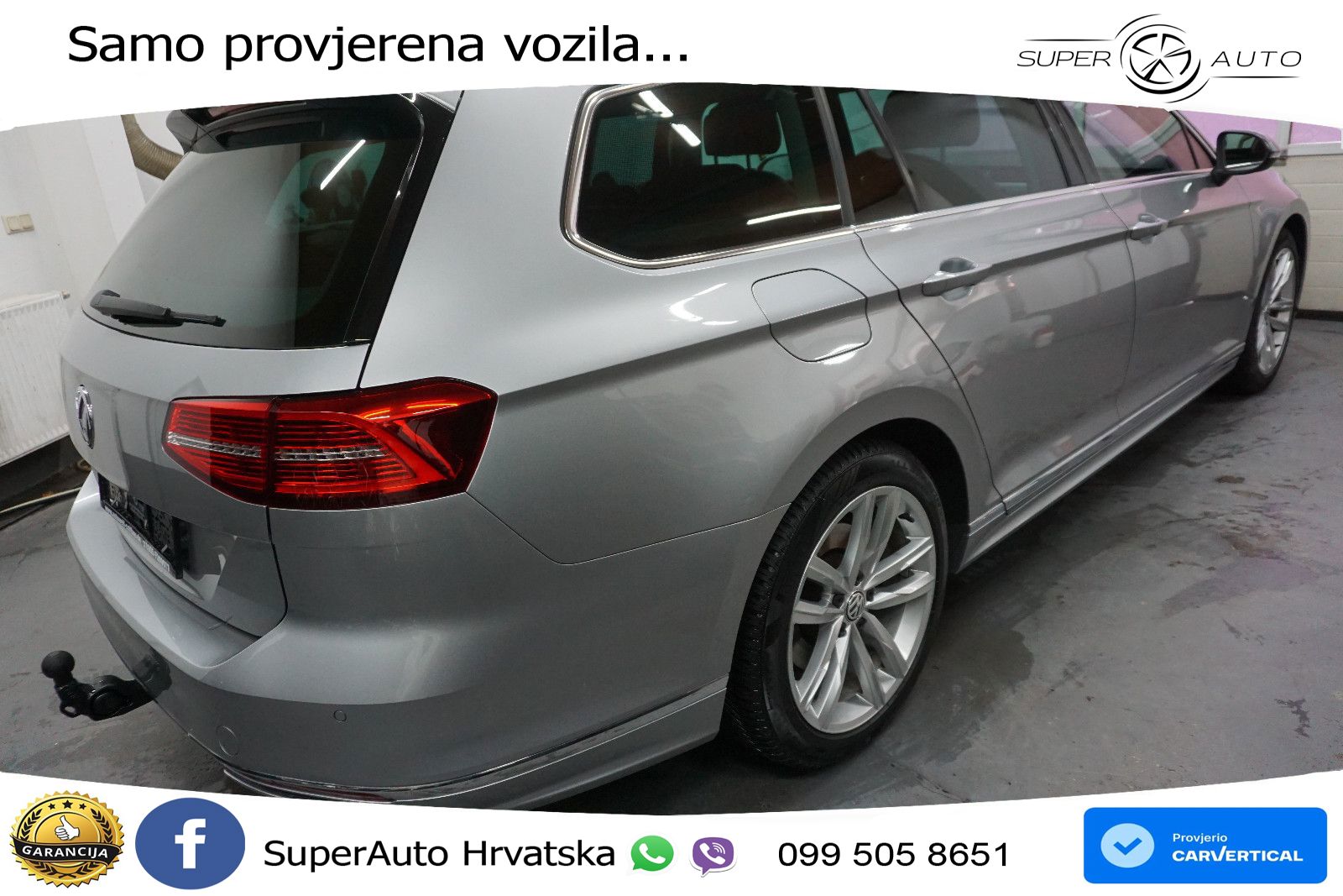 Volkswagen Passat Variant 2.0 TSI (272 KS) 4MOTION DSG R-Line LED+GR SJED+ACC