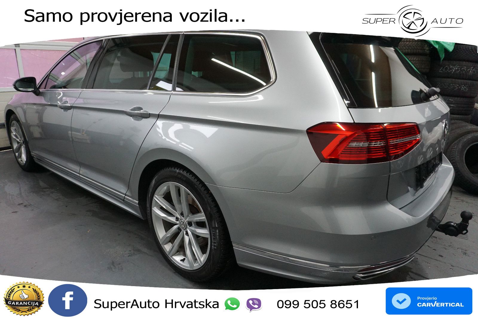 Volkswagen Passat Variant 2.0 TSI (272 KS) 4MOTION DSG R-Line LED+GR SJED+ACC