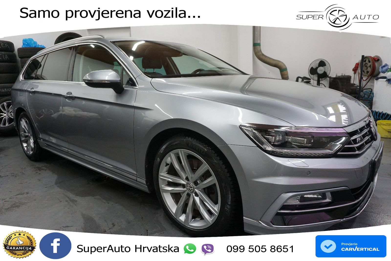 Volkswagen Passat Variant 2.0 TSI (272 KS) 4MOTION DSG R-Line LED+GR SJED+ACC