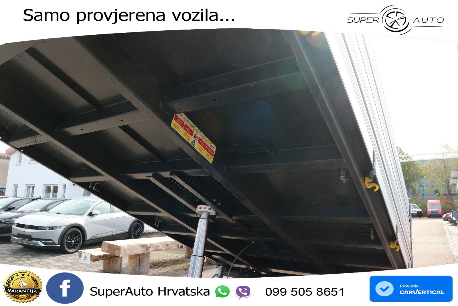 Ford Transit 3-Seitenkipper Pritsche hoch 350 L3 AHK 165 KS