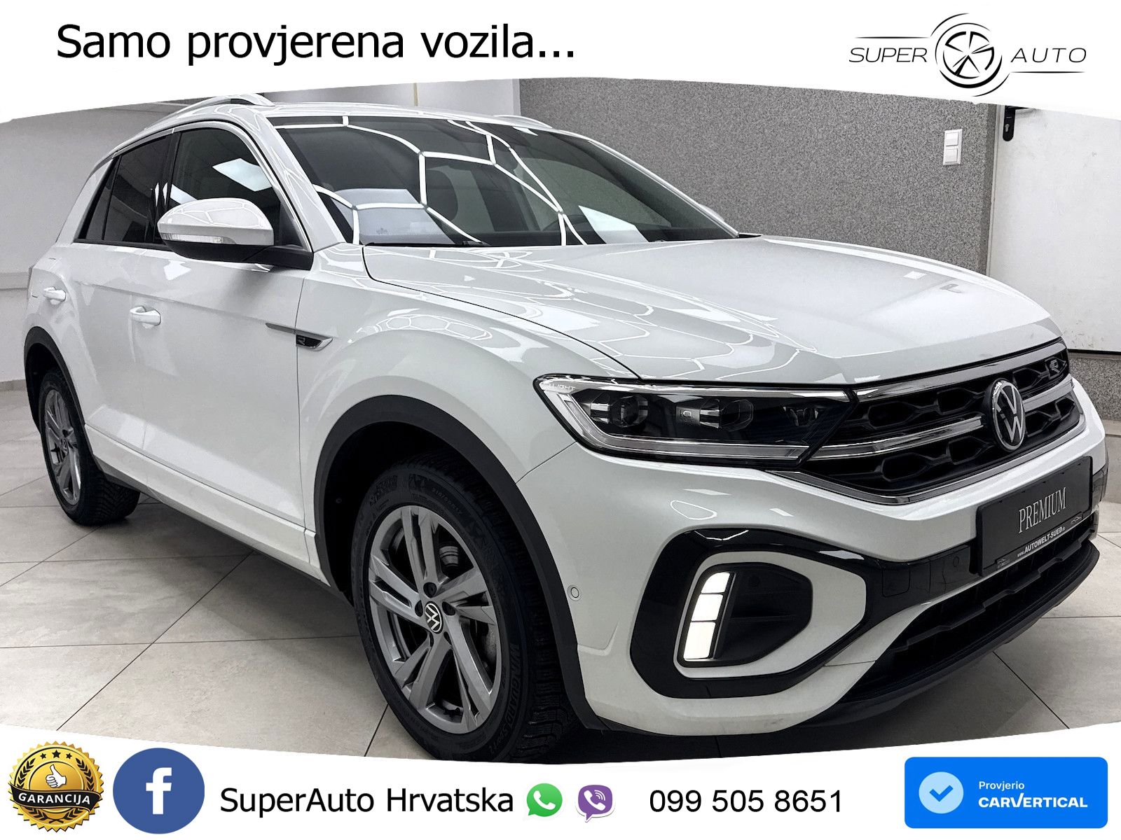 Volkswagen T-Roc 1.5 TSI (150 KS) DSG R-Line LED+GR SJED+ACC