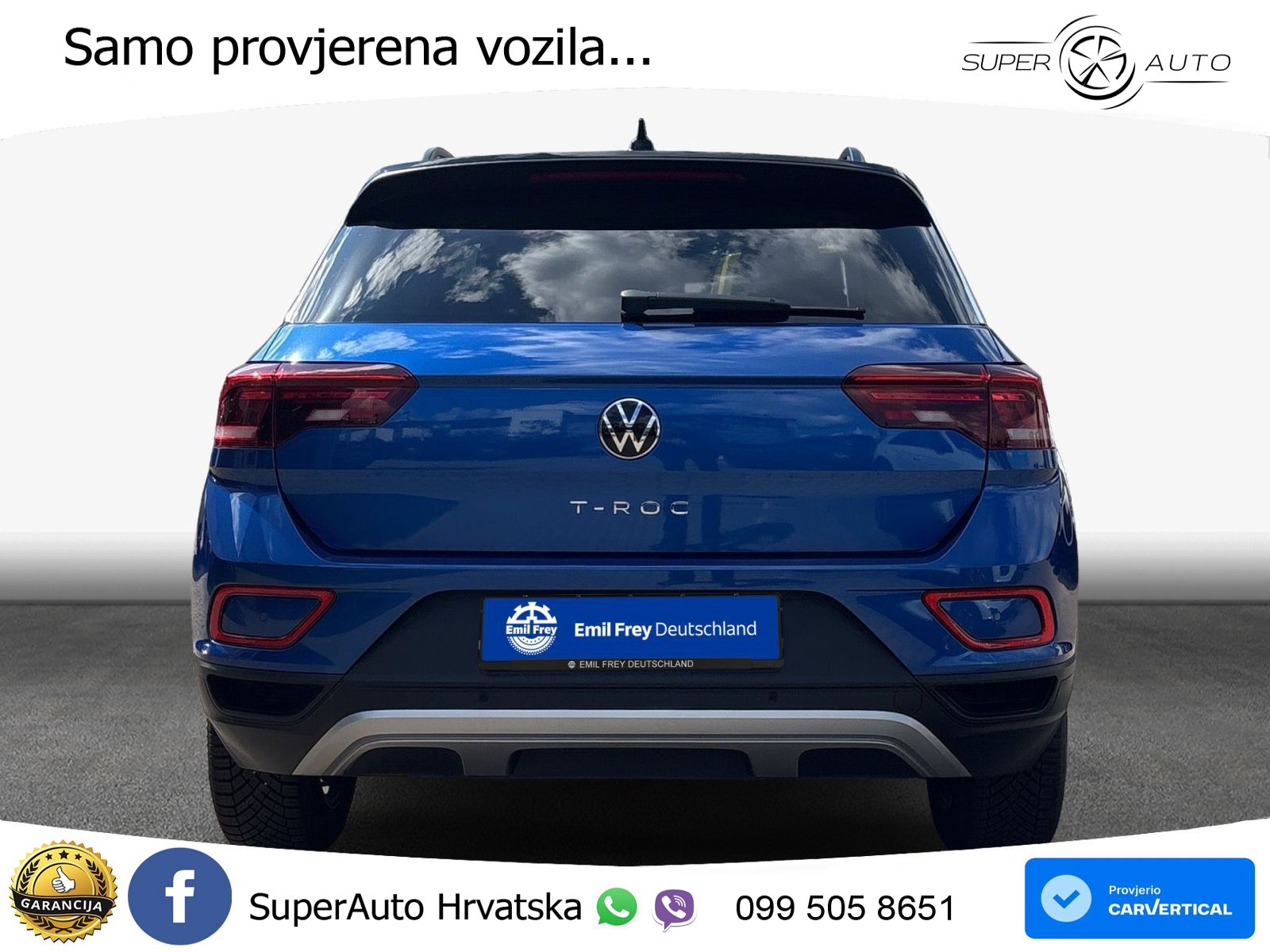 Volkswagen T-Roc 1.5 TSI (150 KS) DSG LED+GR SJED+ACC