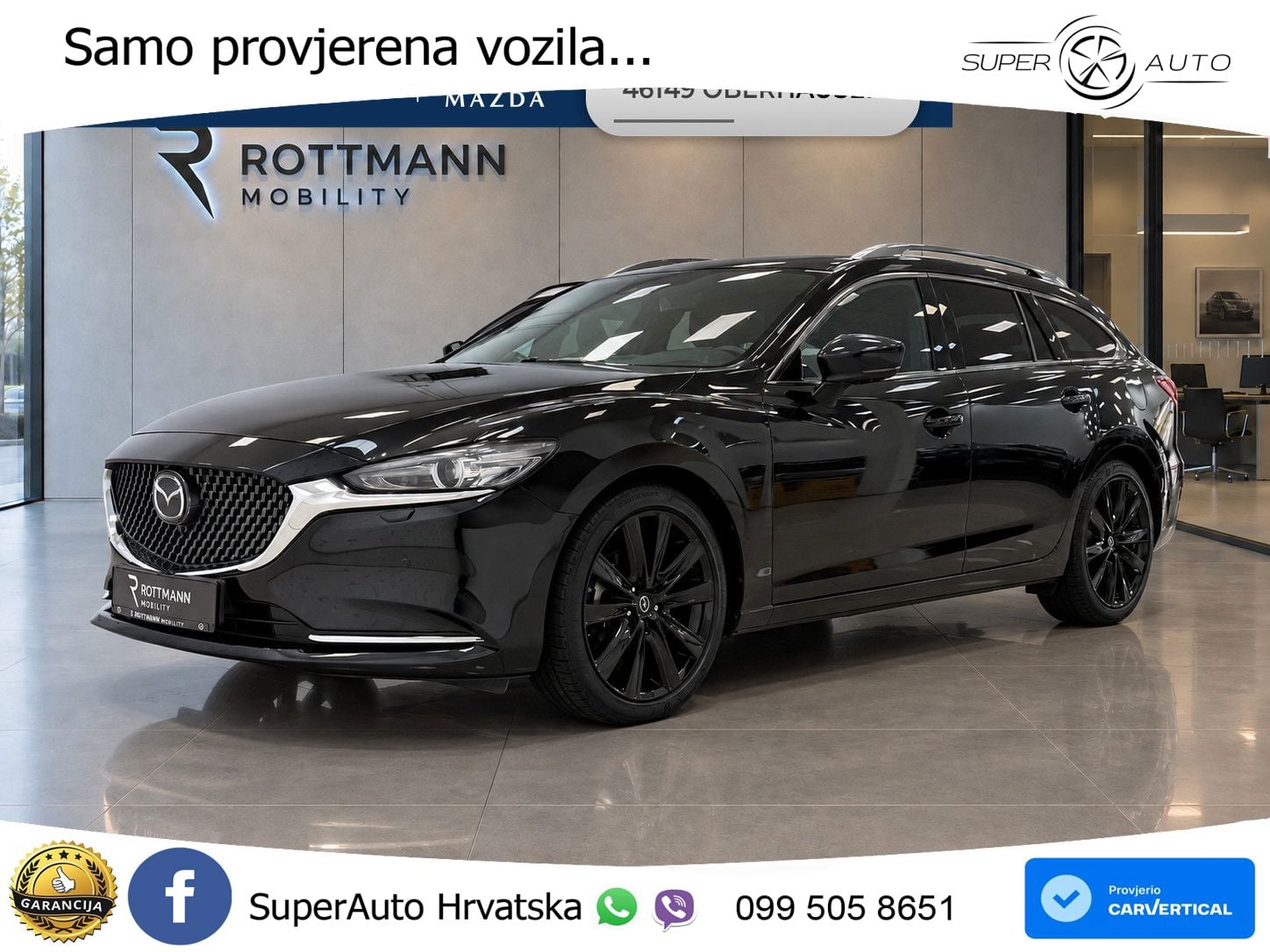Mazda 6 Sport Combi 2.5 SKYACTIV-G (194 KS) SKYACTIV-Drive MATRIX+GR SJED+KAM