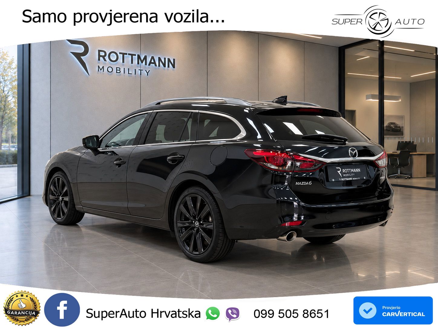 Mazda 6 Sport Combi 2.5 SKYACTIV-G (194 KS) SKYACTIV-Drive MATRIX+GR SJED+KAM