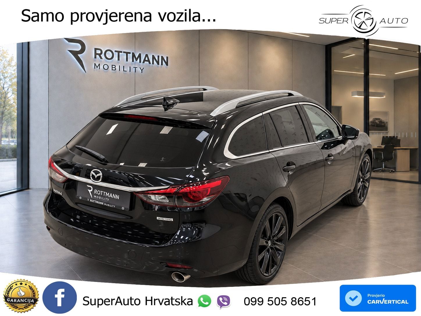 Mazda 6 Sport Combi 2.5 SKYACTIV-G (194 KS) SKYACTIV-Drive MATRIX+GR SJED+KAM