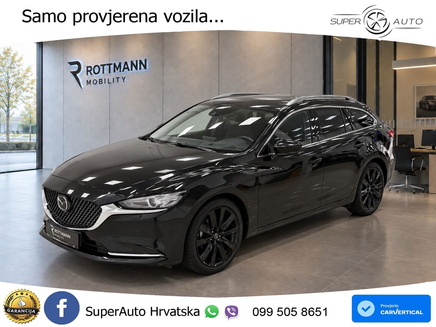 Mazda 6 Sport Combi 2.5 SKYACTIV-G (194 KS) SKYACTIV-Drive MATRIX+GR SJED+KAM