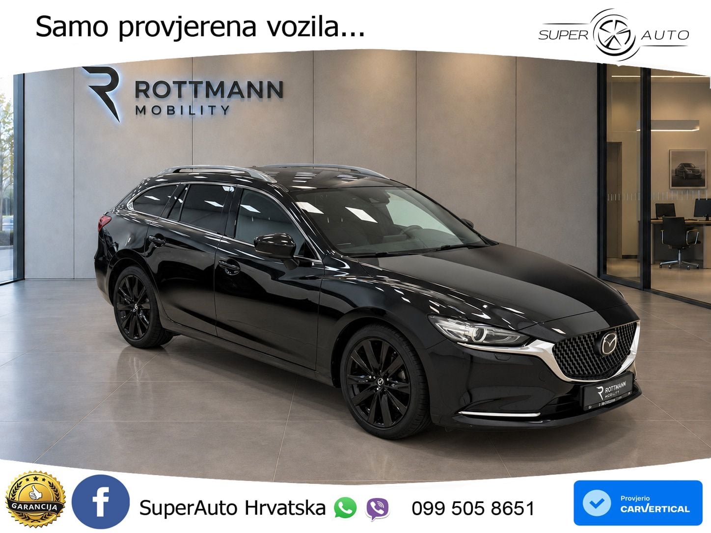 Mazda 6 Sport Combi 2.5 SKYACTIV-G (194 KS) SKYACTIV-Drive MATRIX+GR SJED+KAM