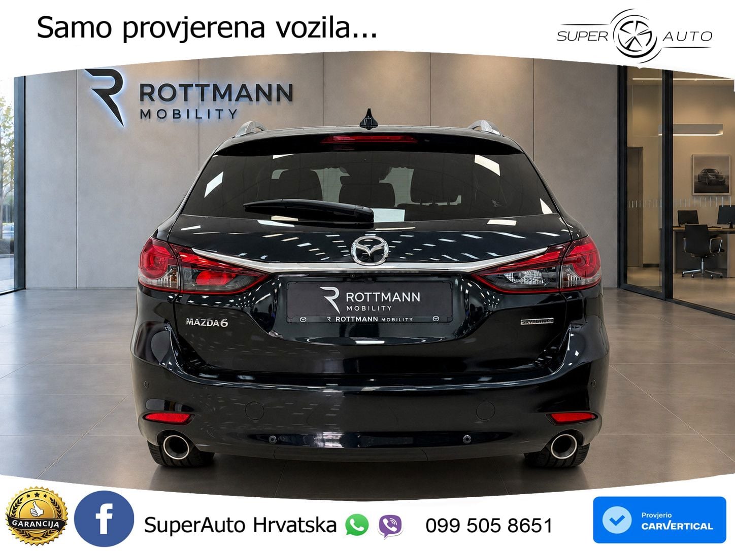 Mazda 6 Sport Combi 2.5 SKYACTIV-G (194 KS) SKYACTIV-Drive MATRIX+GR SJED+KAM