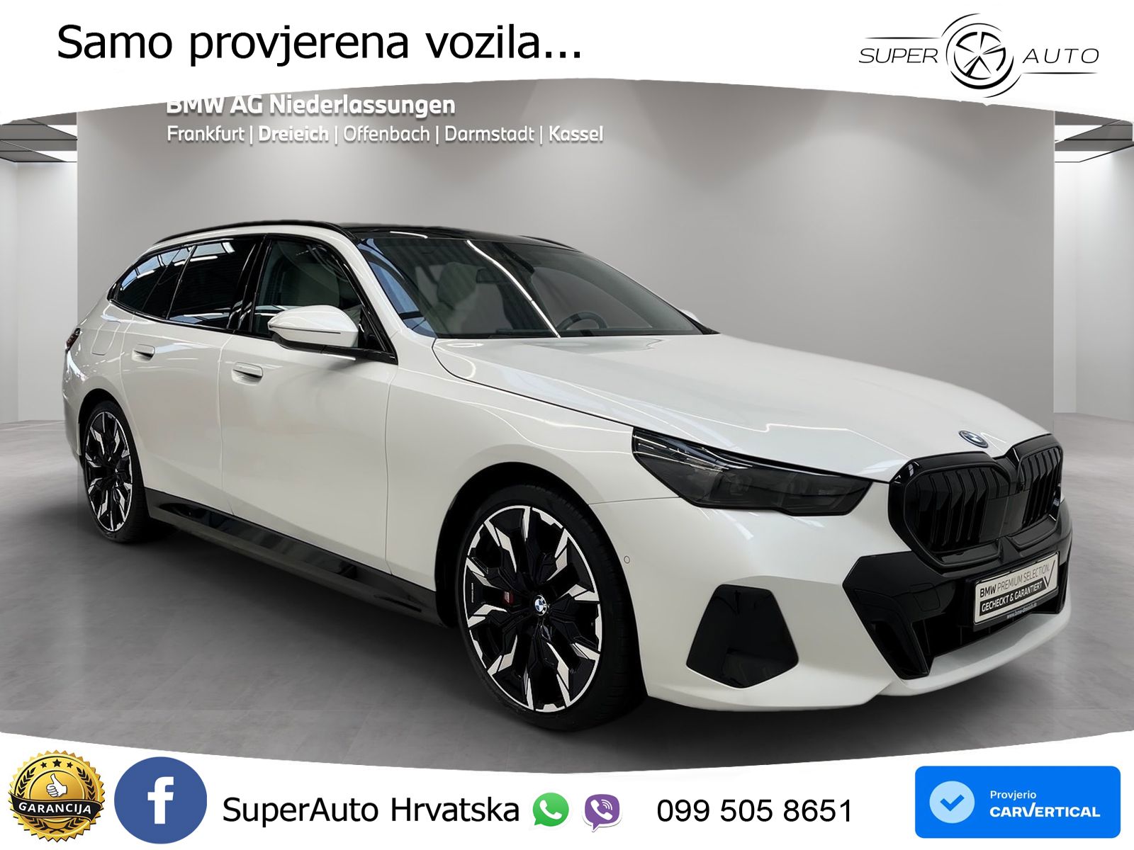 BMW 550e Touring (489 KS) xDrive Steptronic M Sport LED+GR SJED+ACC
