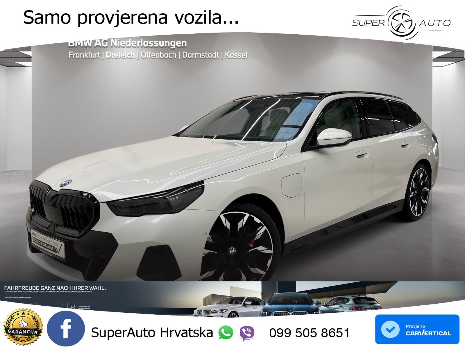 BMW 550e Touring (489 KS) xDrive Steptronic M Sport LED+GR SJED+ACC