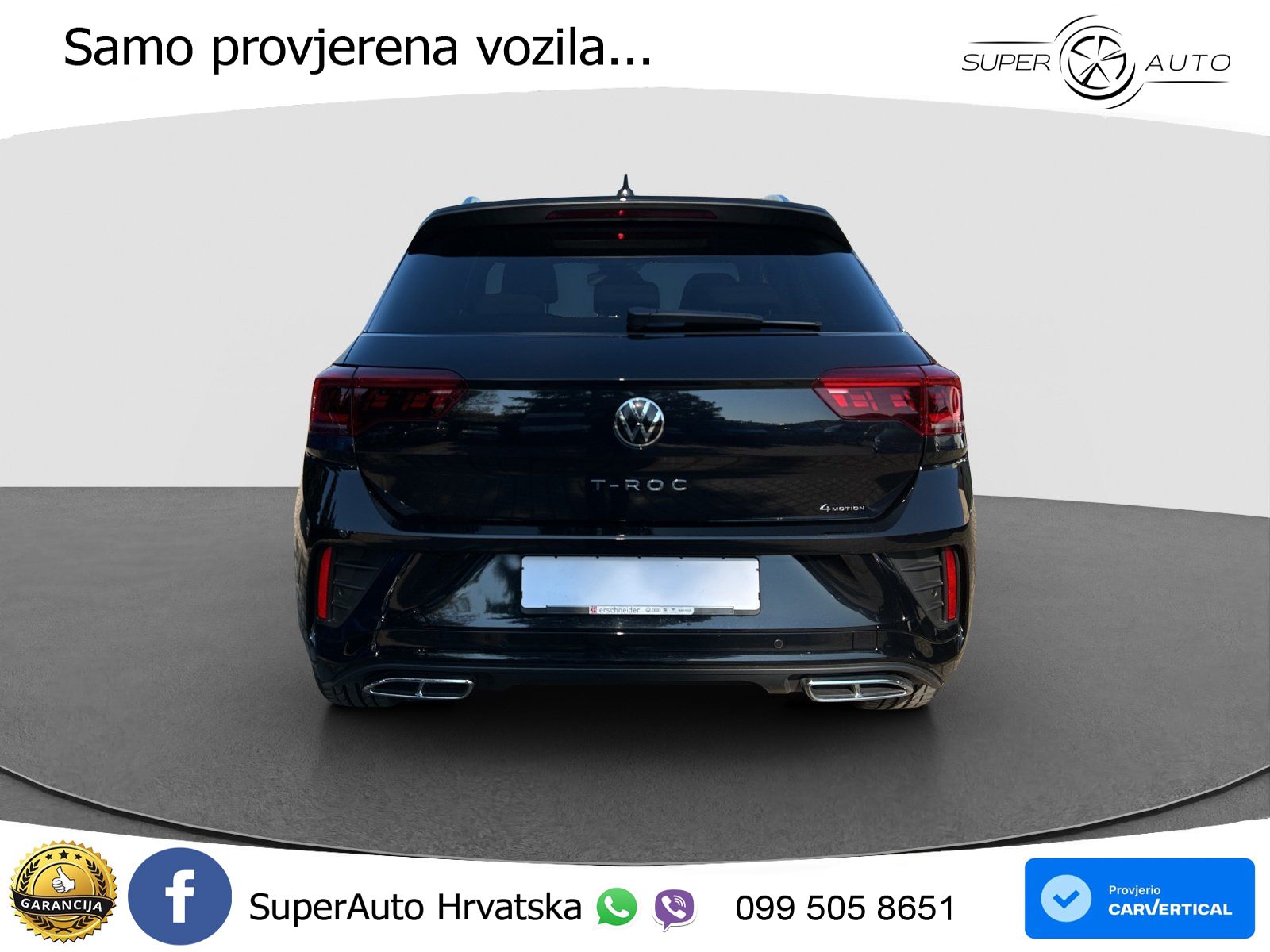 Volkswagen T-Roc I 2.0 TSI (190 KS) 4M DSG LED+GR SJED+ACC