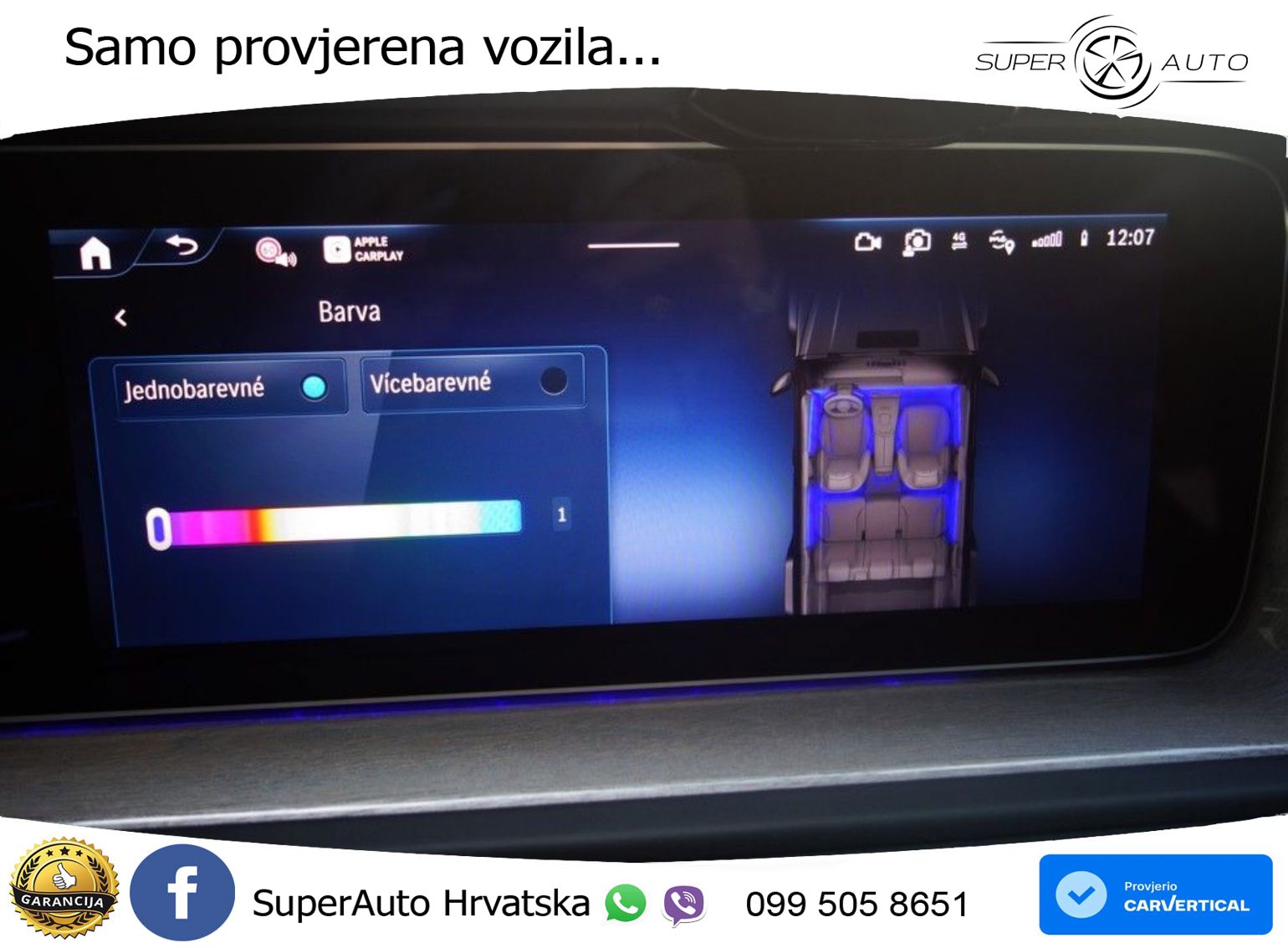 Mercedes G 450d Long (367 KS) 4MATIC 9G-TRONIC Superior ZRAČNI+ACC+GR SJED+360+PANO