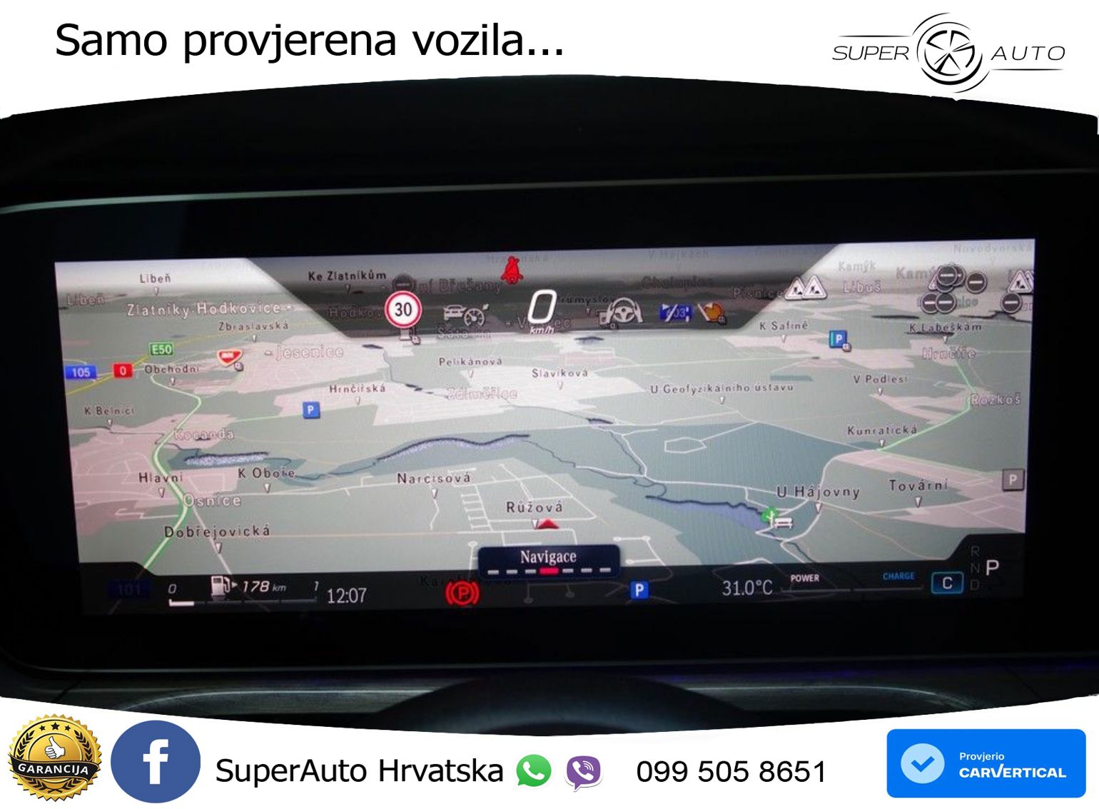 Mercedes G 450d Long (367 KS) 4MATIC 9G-TRONIC Superior ZRAČNI+ACC+GR SJED+360+PANO