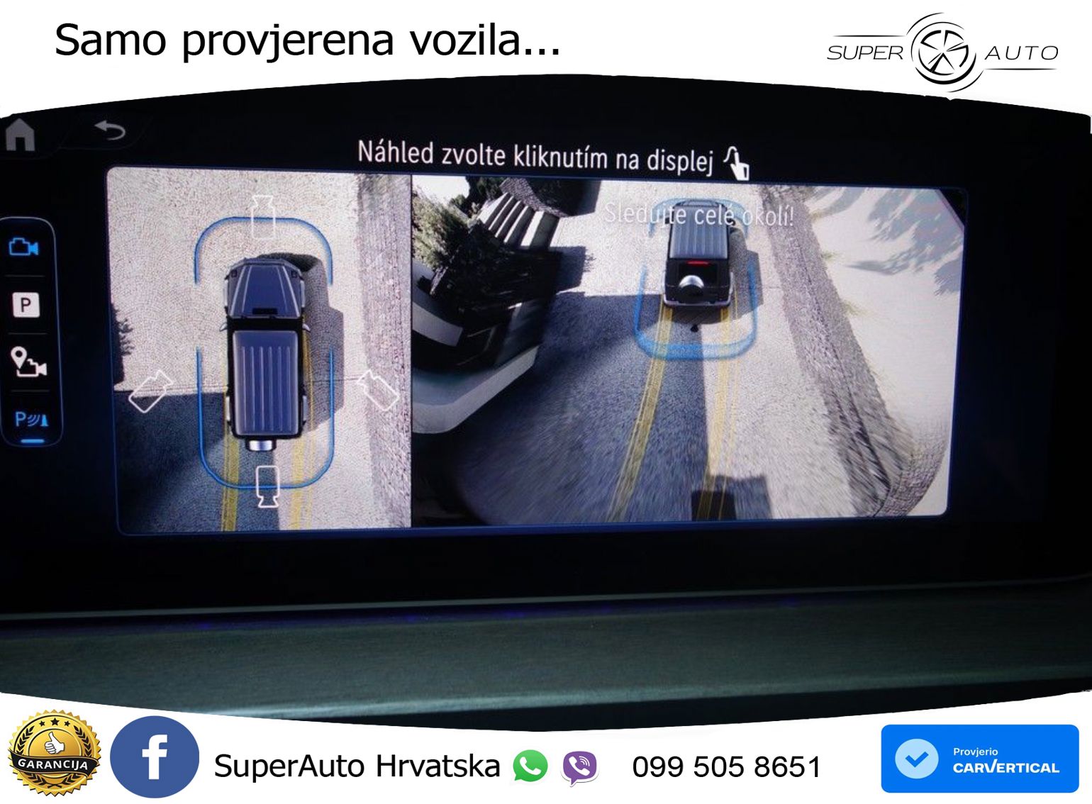 Mercedes G 450d Long (367 KS) 4MATIC 9G-TRONIC Superior ZRAČNI+ACC+GR SJED+360+PANO