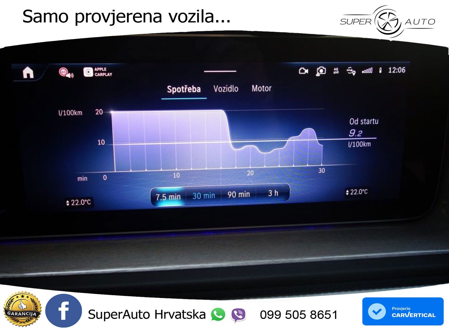 Mercedes G 450d Long (367 KS) 4MATIC 9G-TRONIC Superior ZRAČNI+ACC+GR SJED+360+PANO