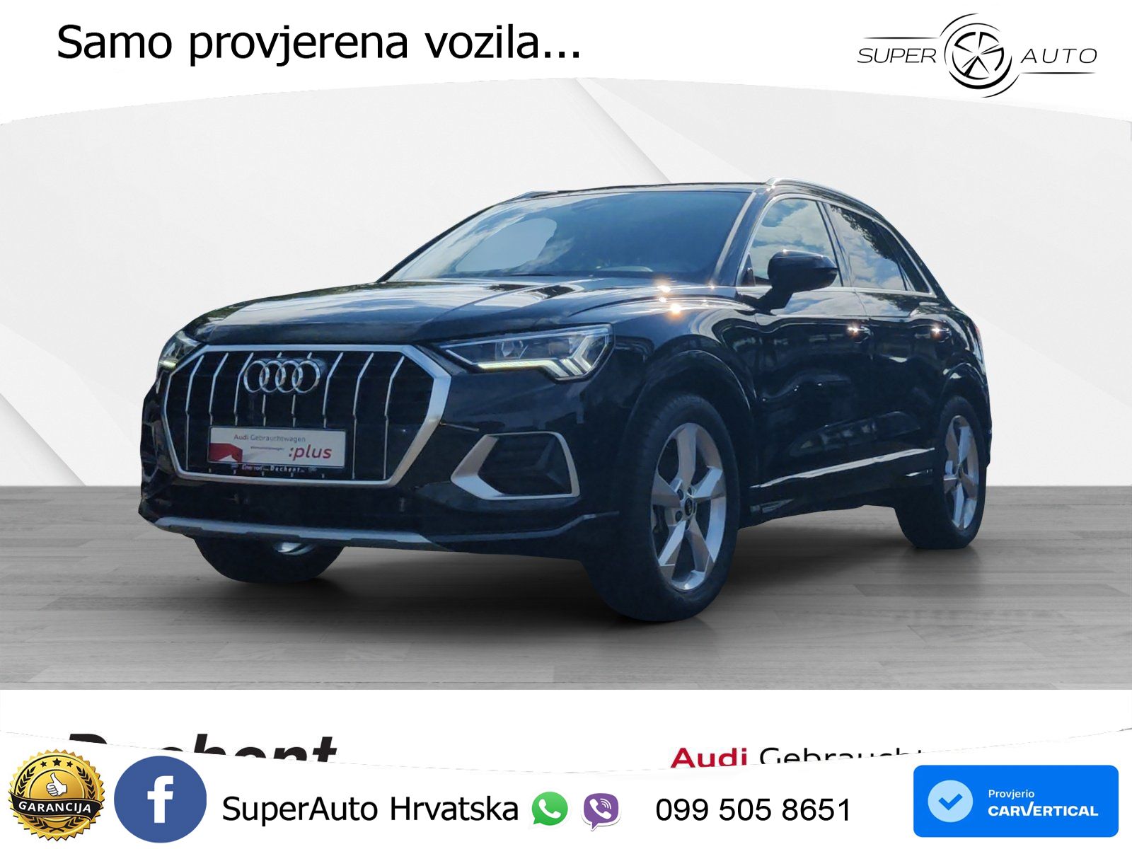 Audi Q3 35 TFSI (150 KS) S tronic advanced LED+GR SJED+ACC