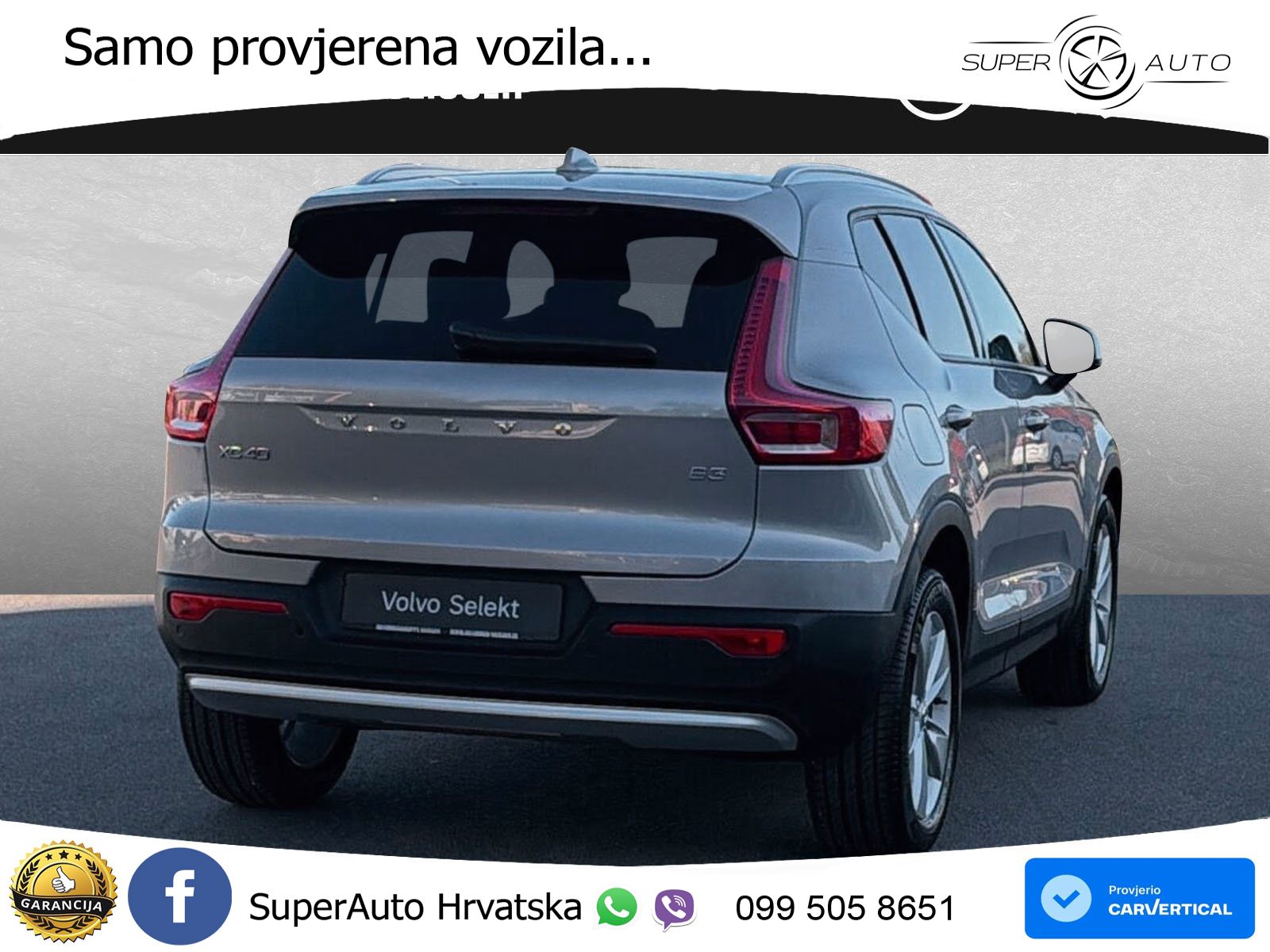 Volvo XC40 2.0 B3 163 KS Automatic LED+ACC