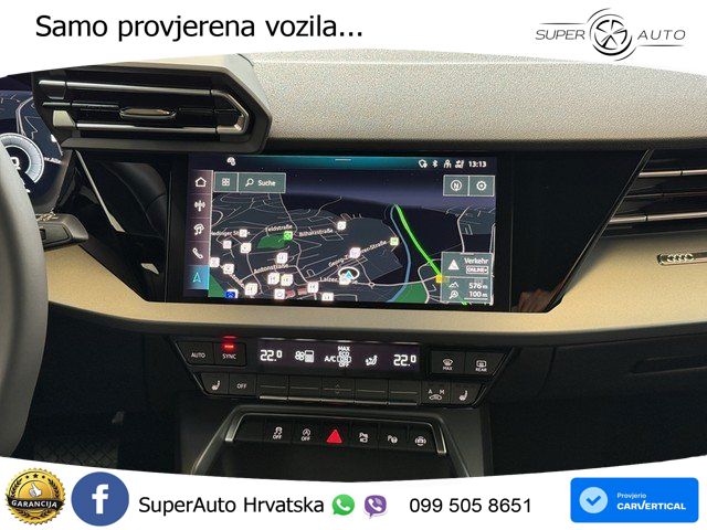 Audi A3 35 TFSI (150 KS) advanced LED+GR SJED+ACC