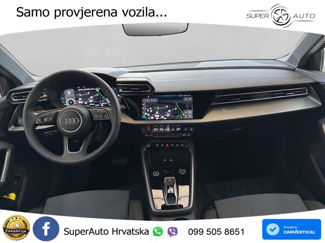 Audi A3 35 TFSI (150 KS) advanced LED+GR SJED+ACC
