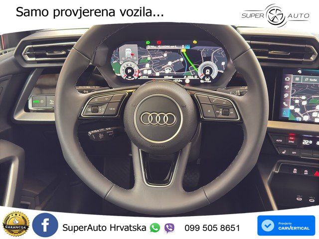 Audi A3 35 TFSI (150 KS) advanced LED+GR SJED+ACC
