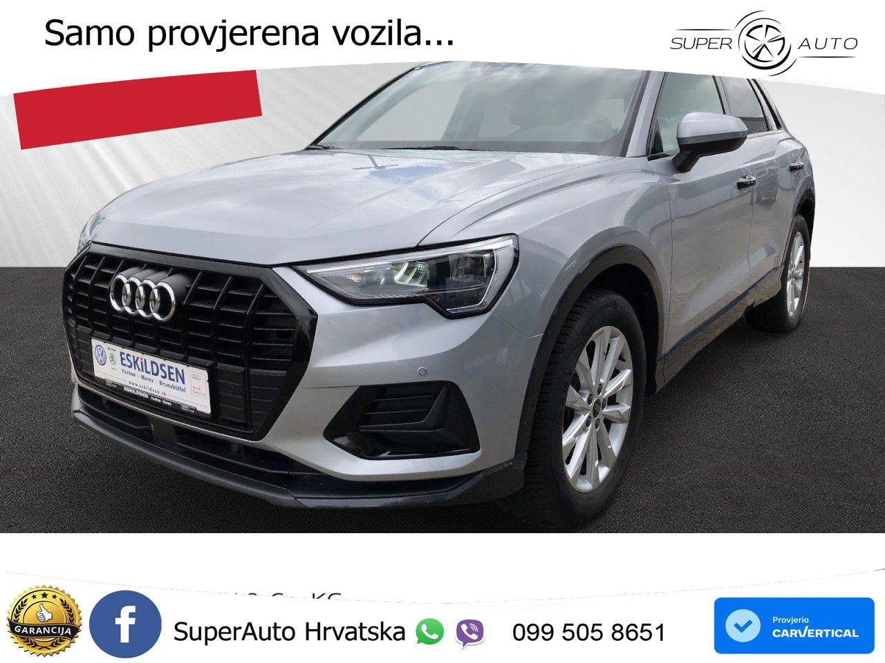 Audi Q3 35 TFSI (150 KS) S tronic LED+GR SJED+ACC
