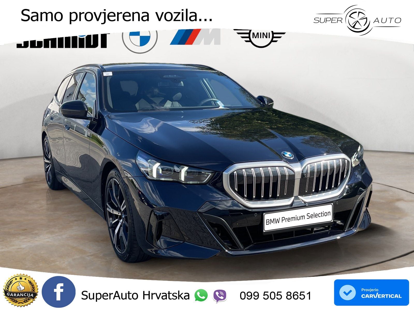 BMW 520d Touring (197 KS) xDrive Steptronic M Sport ACC+HEAD+4xGR SJED+360+PANO