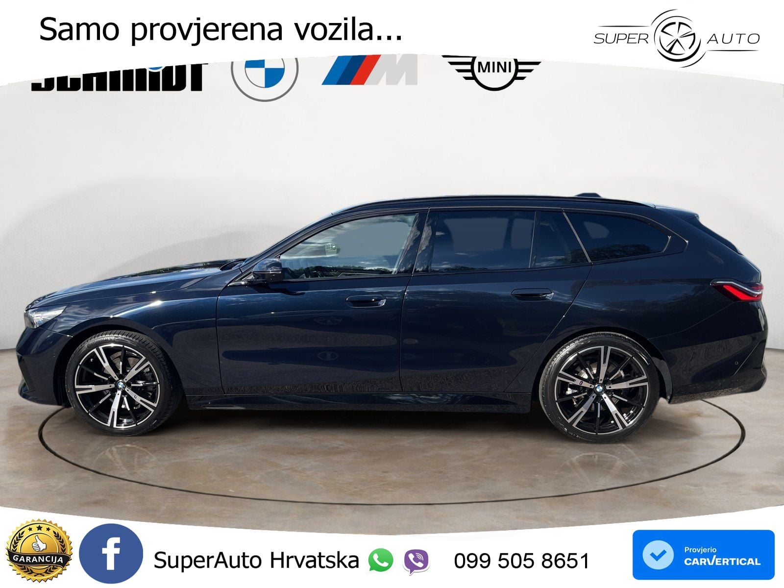 BMW 520d Touring (197 KS) xDrive Steptronic M Sport ACC+HEAD+4xGR SJED+360+PANO