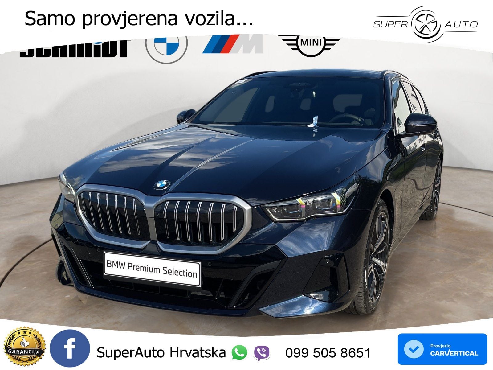BMW 520d Touring (197 KS) xDrive Steptronic M Sport ACC+HEAD+4xGR SJED+360+PANO