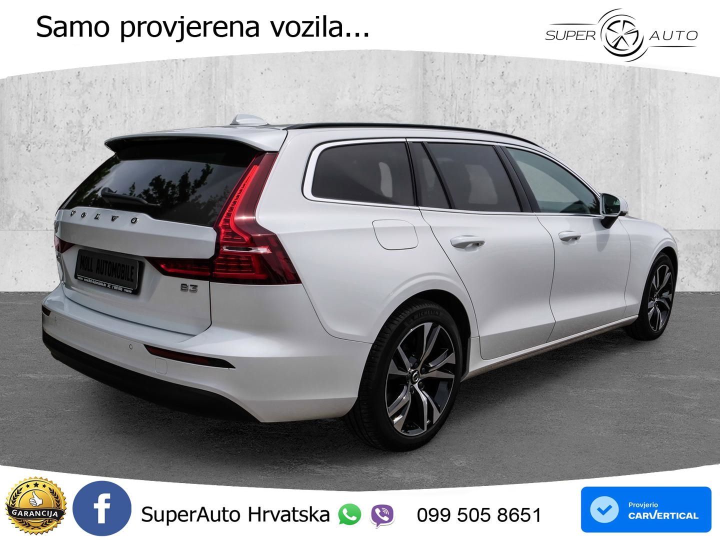 Volvo V60 2.0 B3 DCT LED+GR SJED+ACC