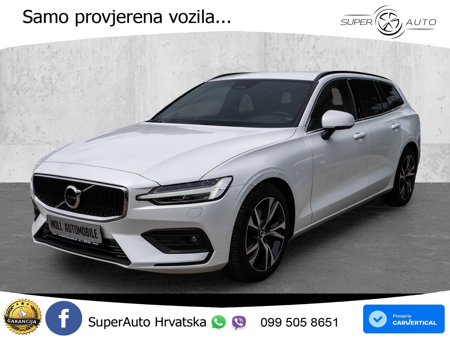 Volvo V60 2.0 B3 DCT LED+GR SJED+ACC