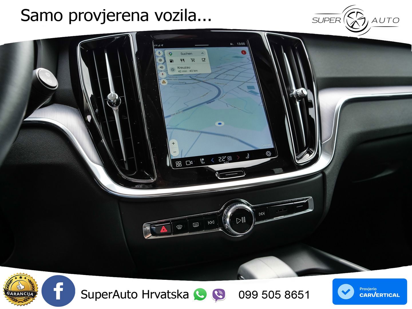 Volvo V60 2.0 B3 DCT LED+GR SJED+ACC
