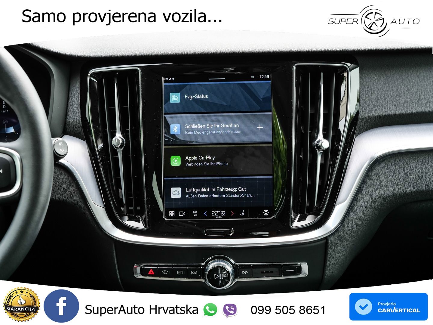 Volvo V60 2.0 B3 DCT LED+GR SJED+ACC