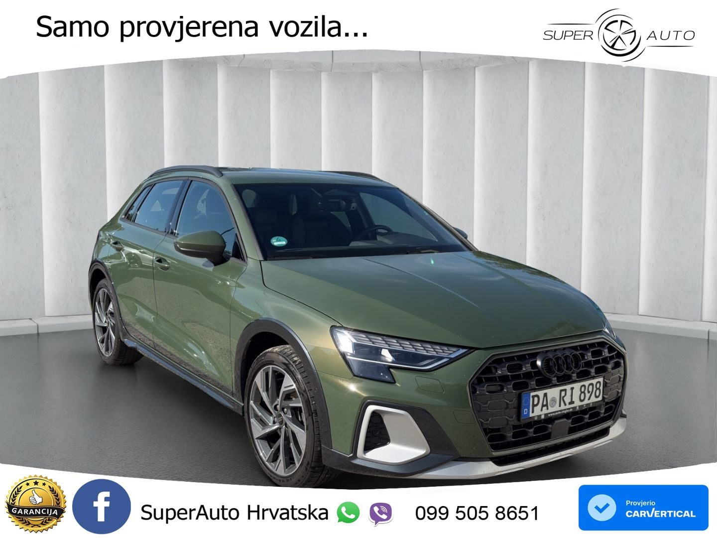 Audi A3 allstreet 35 TDI (150 KS) S tronic LED+GR SJED+ACC