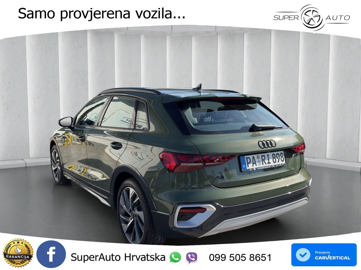 Audi A3 allstreet 35 TDI (150 KS) S tronic LED+GR SJED+ACC