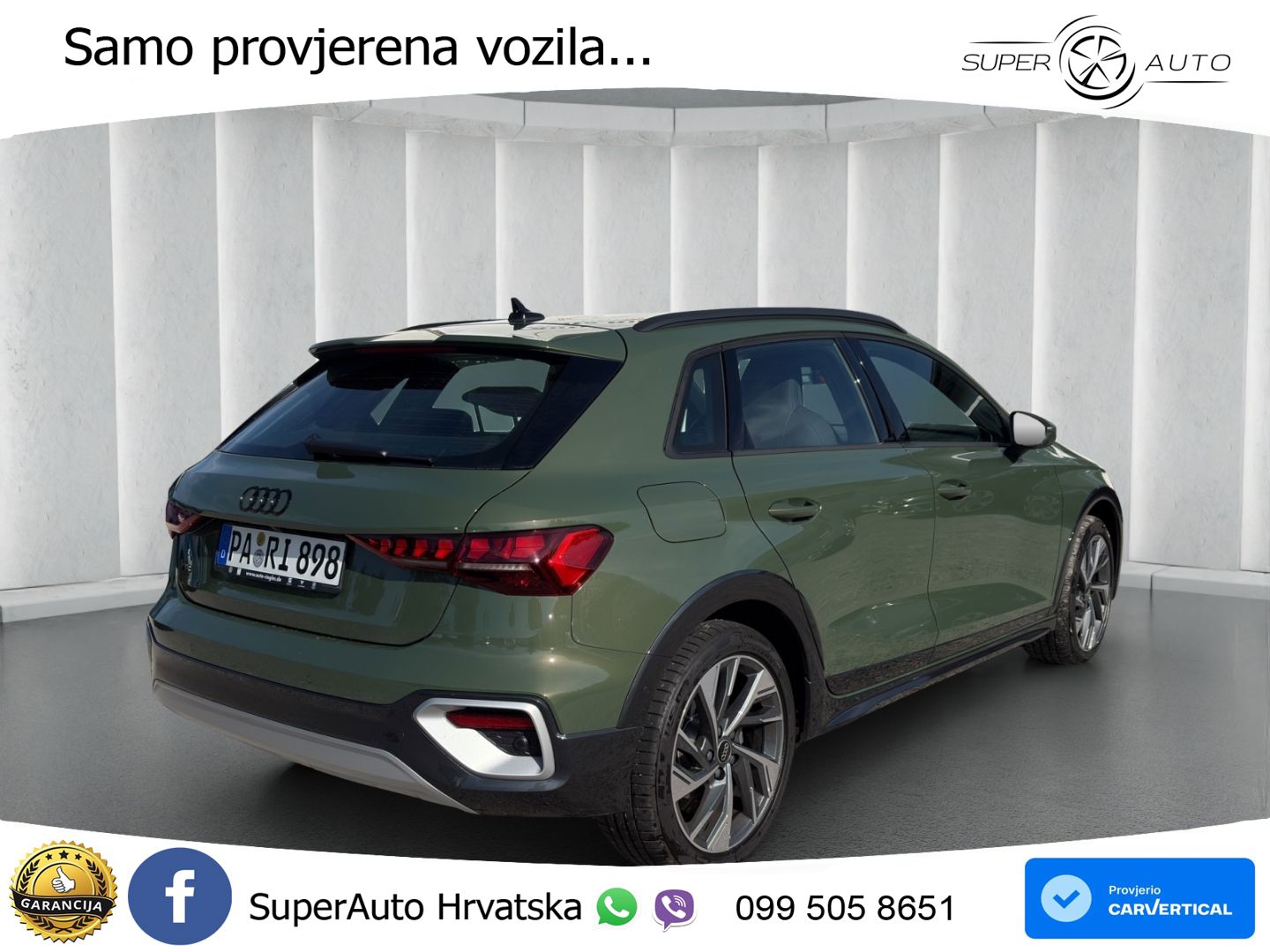 Audi A3 allstreet 35 TDI (150 KS) S tronic LED+GR SJED+ACC