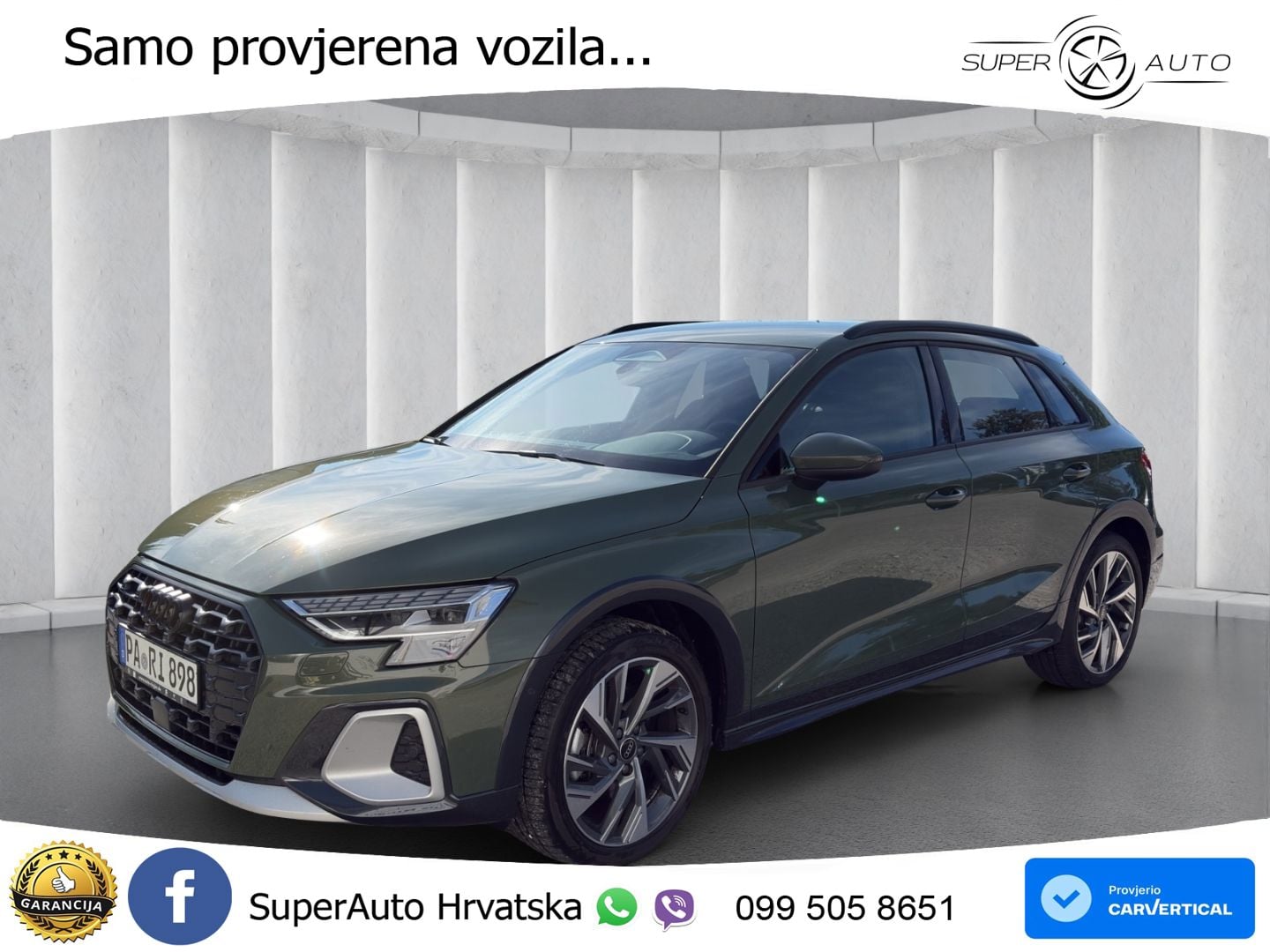 Audi A3 allstreet 35 TDI (150 KS) S tronic LED+GR SJED+ACC