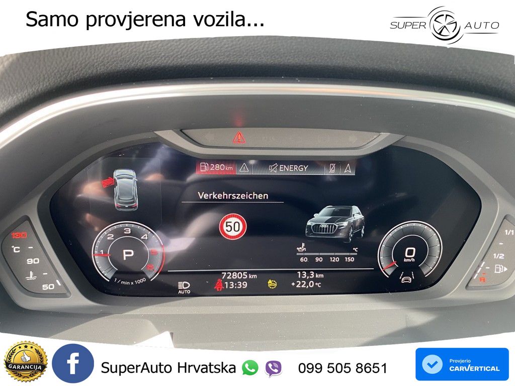 Audi Q3 35 TDI (150 KS) quattro S tronic LED+GR SJED+ACC