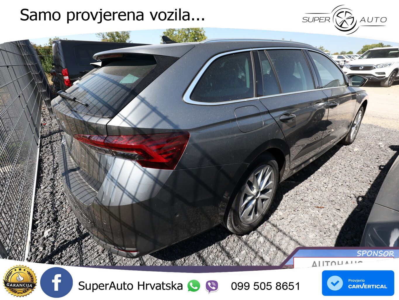 Škoda Octavia Combi 1.5 TSI (150 KS) DSG MATRIX+GR SJED+KAM