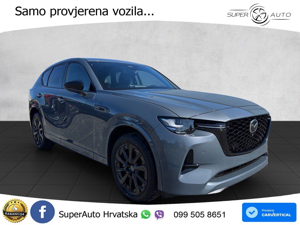 Mazda CX-60 2.5 e-Skyactiv (328 KS) AWD Automatic LED+GR SJED+ACC