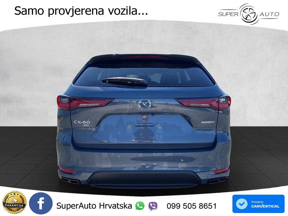 Mazda CX-60 2.5 e-Skyactiv (328 KS) AWD Automatic LED+GR SJED+ACC