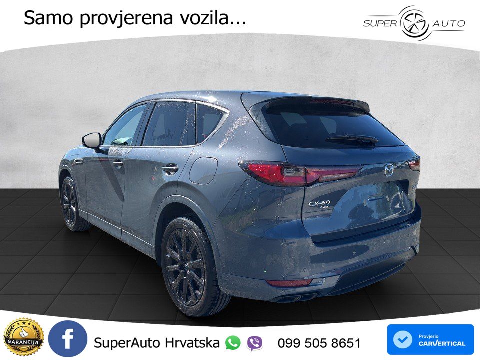 Mazda CX-60 2.5 e-Skyactiv (328 KS) AWD Automatic LED+GR SJED+ACC