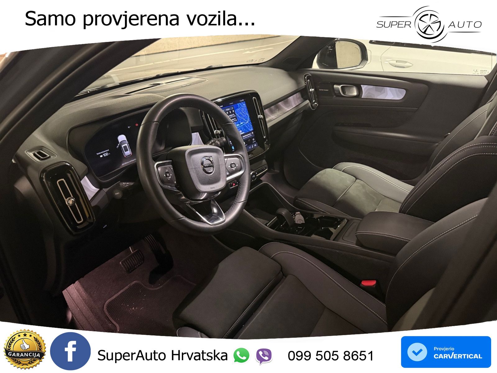 Volvo XC40 Recharge 69 kWh 231 KS Single Motor LED+GR SJED+ACC