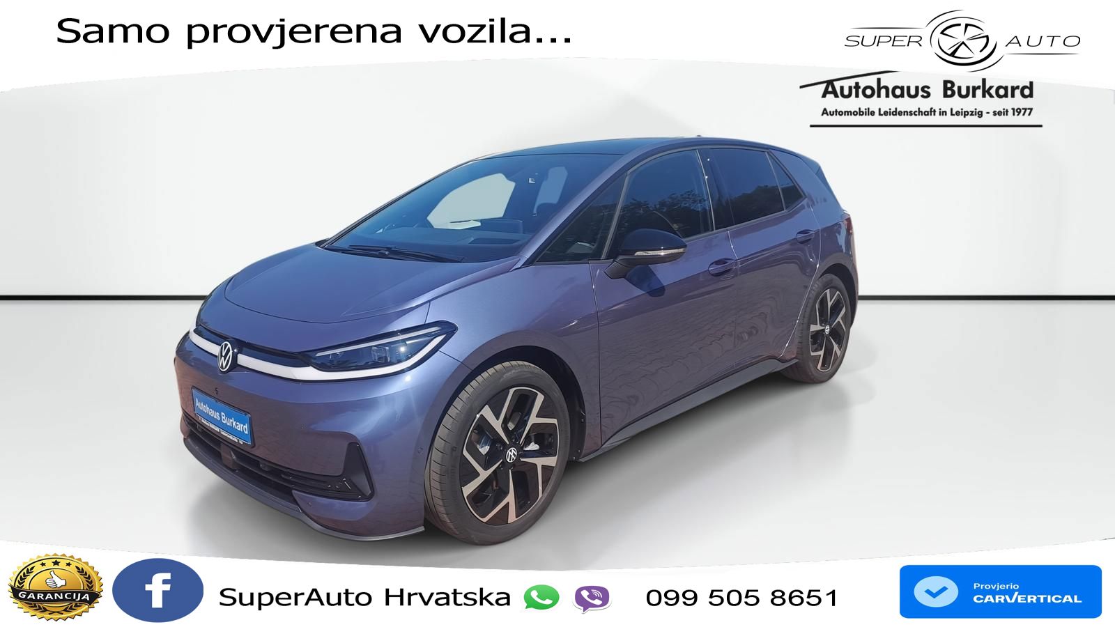 Volkswagen ID.3 58 kWh (190 KS) LED+GR SJED+ACC