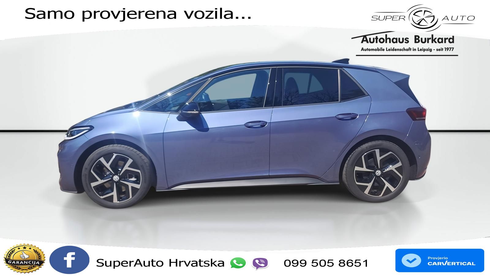 Volkswagen ID.3 58 kWh (190 KS) LED+GR SJED+ACC