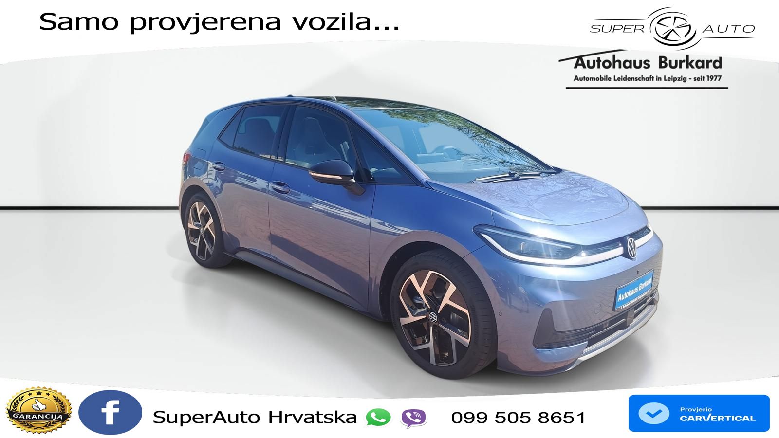 Volkswagen ID.3 58 kWh (190 KS) LED+GR SJED+ACC